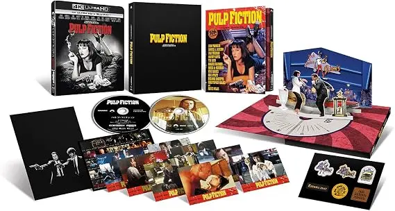 QUENTIN TARANTINO / クエンティン・タランティーノ / パルプ・フィクション 30thアニバーサリー・コレクターズ・エディション 4K UHD+ブルーレイ