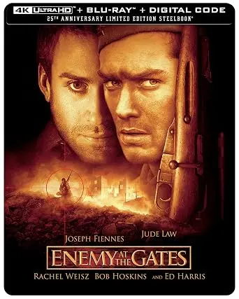 JEAN-JACQUES ANNAUD / ジャン=ジャック・アノー / ENEMY AT THE GATES 4K UHD (STEELBOOK)
