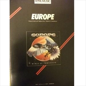 EUROPE / ヨーロッパ / 楽譜 明日への翼