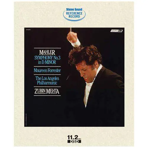 ZUBIN MEHTA / ズービン・メータ / マーラー：交響曲第3番(DSD収録BD-ROM)