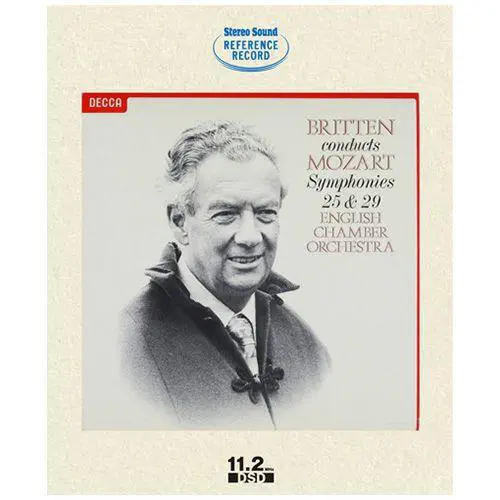 BENJAMIN BRITTEN / ベンジャミン・ブリテン / モーツアルト：交響曲25&29番(DSD収録BD-ROM)