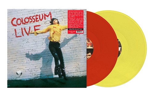 LIVE: RED AND YELLOW COLOURED VINYL - 180g LIMITED VINYL/COLOSSEUM