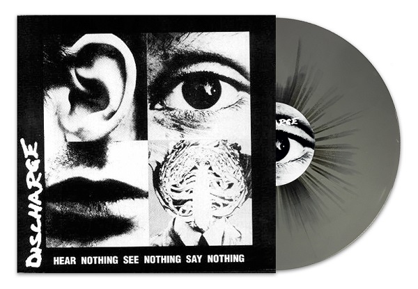 HEAR NOTHING SEE NOTHING SAY NOTHING (LP/GREY-BLACK SPLATTER VINYL