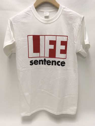 80s LIFE SENTENCE バンドTシャツ HARD CORE PUNK
