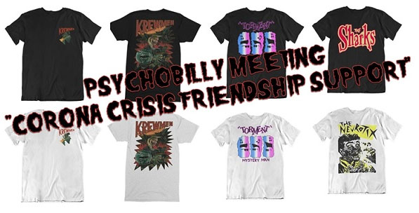 入荷】サイコビリーTシャツ CORONA CRISIS FRIENDSHIP SUPPORT  がまとまって入荷!!!｜ニュースu0026インフォメーション｜PUNK｜ディスクユニオン・オンラインショップ｜diskunion.net