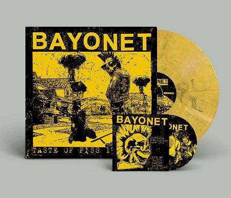 TASTE OF PISS 1982-83 (LP+CD/COLOR VINYL)/BAYONET/LTD.100 YELLOW