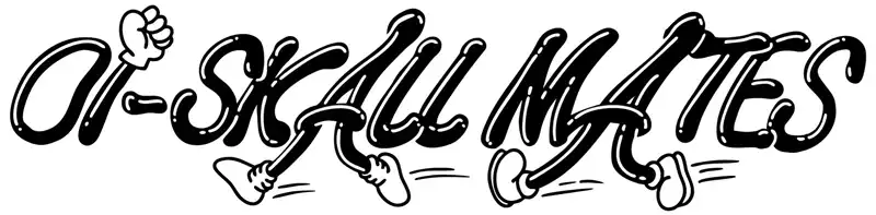 Oi-SKALL MATES LOGO JAPANESE PUNK