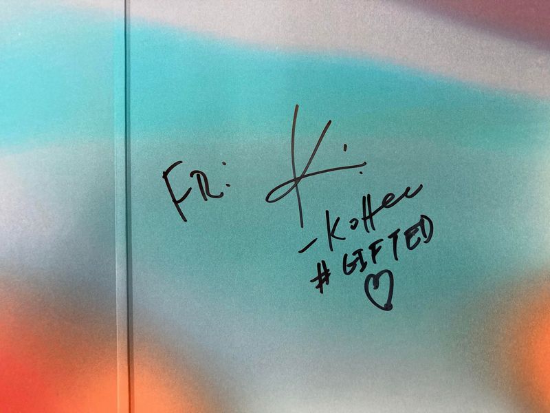 GIFTED (ORANGE LP WITH SIGNED)/KOFFEE/超限定直筆サイン付きカラー