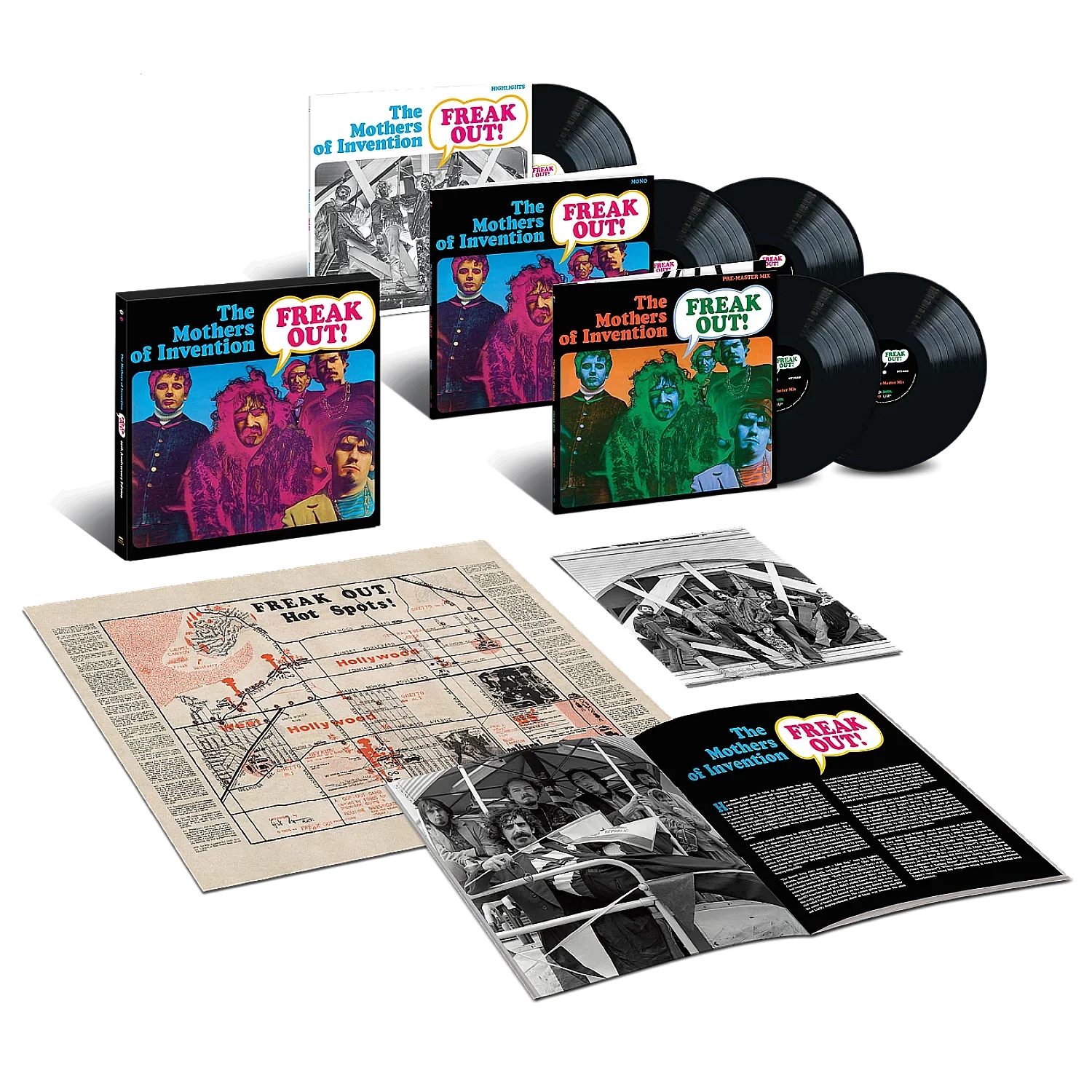 FREAK OUT! (60TH ANNIVERSARY SUPER DELUXE 5LP) / FRANK ZAPPA