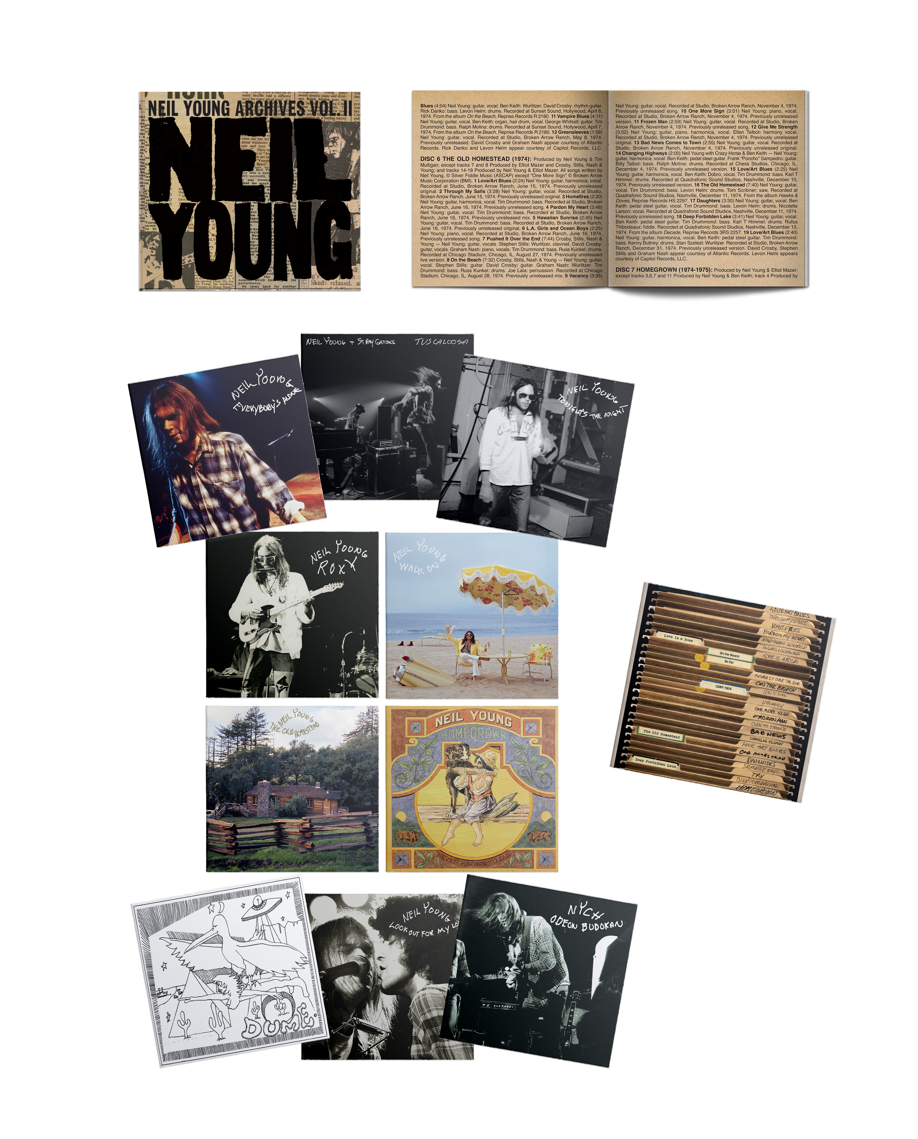 ニールヤング ARCHIVES VOL. II CDボックスセット ARCHIVES VOL.II (1972-1976) (RETAIL EDITION) (10CD) / ARCHIVES VOL