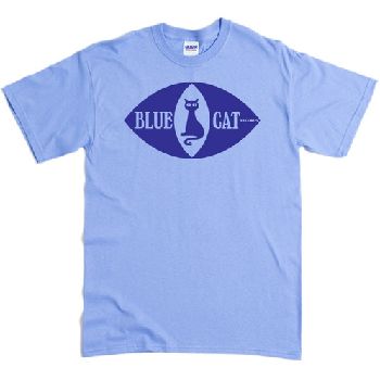 blue cat records t shirt