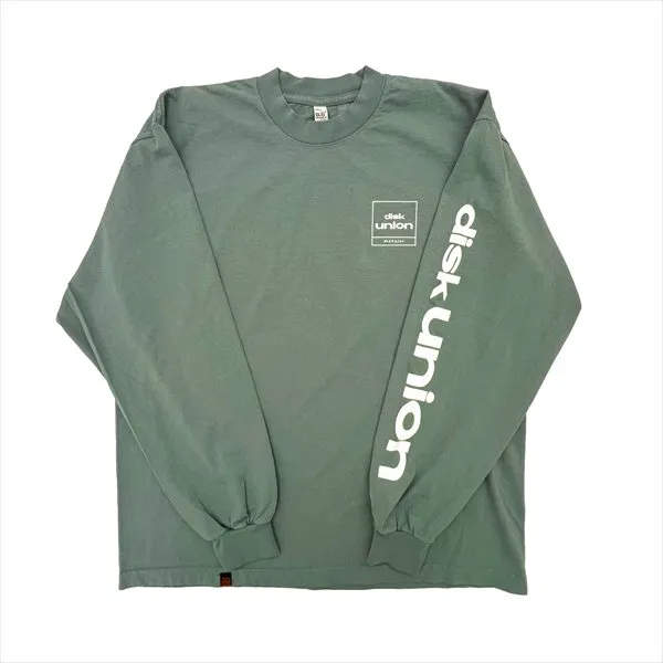 diskunion Long Sleeve Tee Garment Dyed