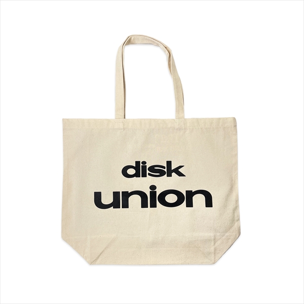 diskunion ロゴ トートバッグ L (Natural/Black) /diskunion ロゴ ...