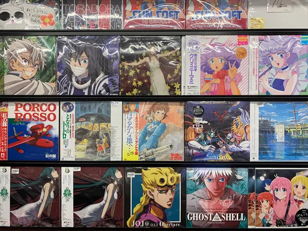 アニメソングやアニメサントラ(オリジナルサウンドトラック)関連のCD・レコード高価買取説明